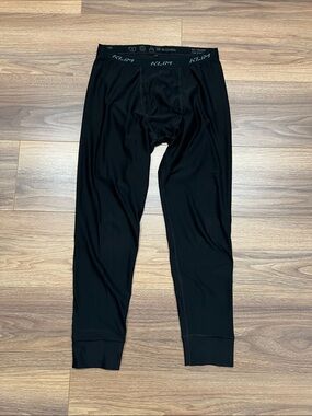 Klim Baselayer Pants in Black Size Medium